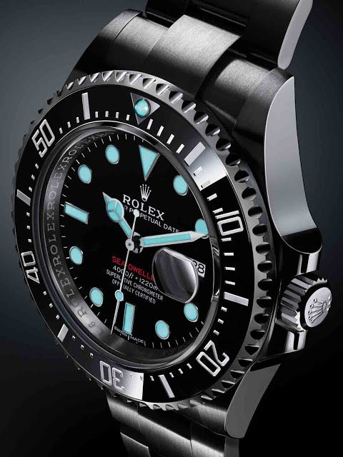 Rolex Sea-Dweller 126600 Watch Marks 50th Anniversary Of The Sea