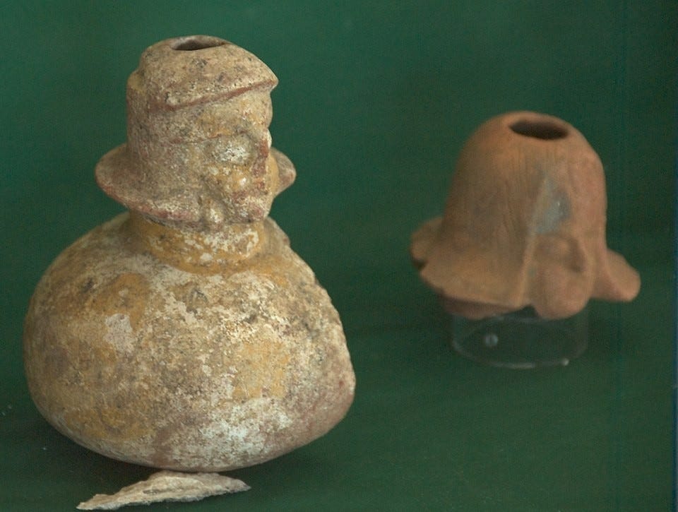 By A. Davey from Where I Live Now: Pacific Northwest — Axumite Jar With Figural Spout