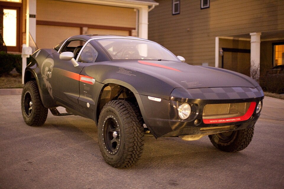 The Rally Fighter (Source: https://commons.wikimedia.org/wiki/File:Rally_Fighter_Local_Motors_1.jpg)