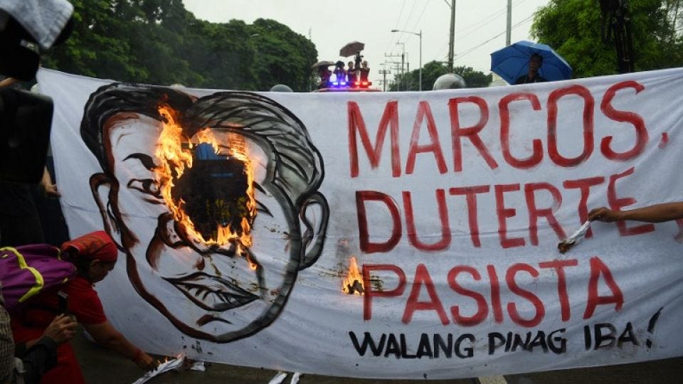 Luho at korapsyon ni Marcos ang nasa likod ng pagtutugis sa mga alipures ni Duterte