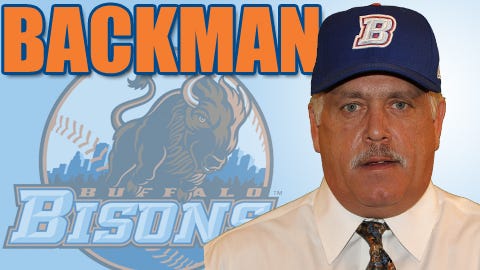 Wally Backman Headshot and Action Shot