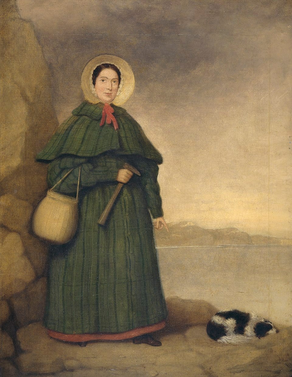 Mary Anning, an English fossil collector, dealer, and paleontologist. Credit: Wikimedia Commons