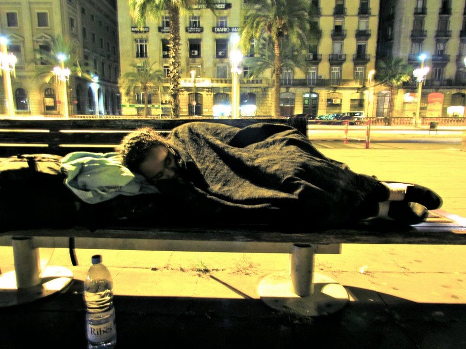 The time we chose not to book a hostel and to sleep on a bench in Barcelona  instead | by Damon and Jo | Shut Up and Go | Medium