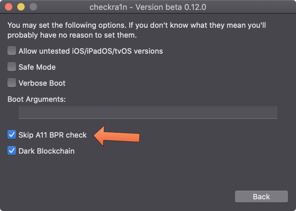 checkra1n ios 15 mac