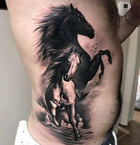 Forearm Black Horse Tattoo  Horse tattoo, Horse tattoo design, Small horse  tattoo