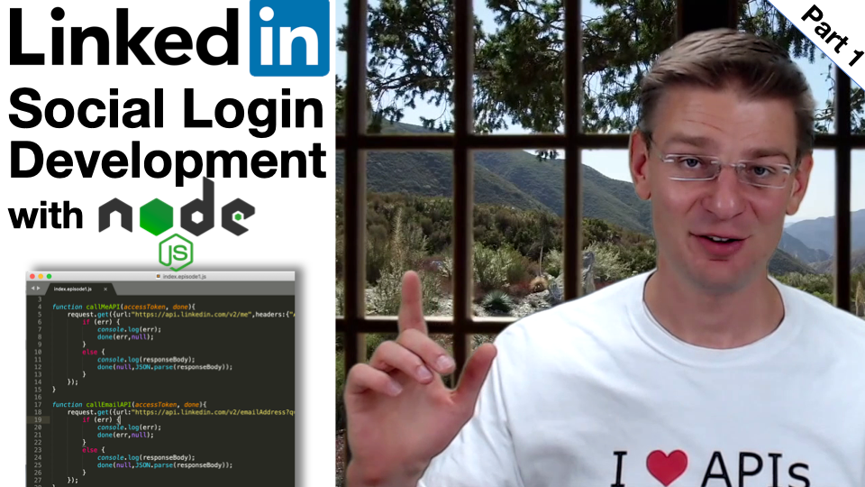 Social Login with LinkedIn API and OAuth — Live Coding — Part 1 | by  Matthias Biehl | API-University | Medium