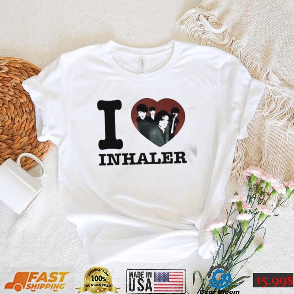 Official yelina I heart inhaler shirt | by blow tee | Medium