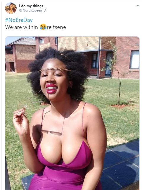 No Bra Day: Women showcase their boobs as they go bra-free (Photos