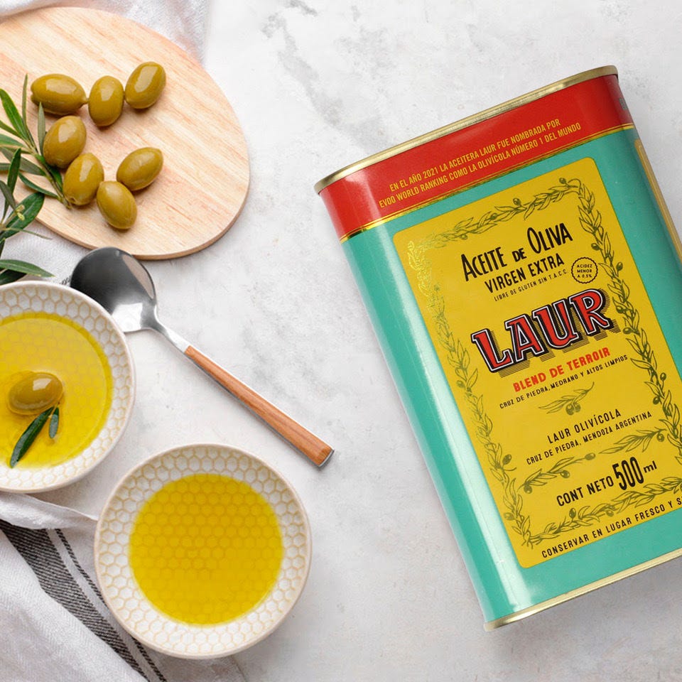 El aceite de oliva de Laur ya puede conseguirse también en lata