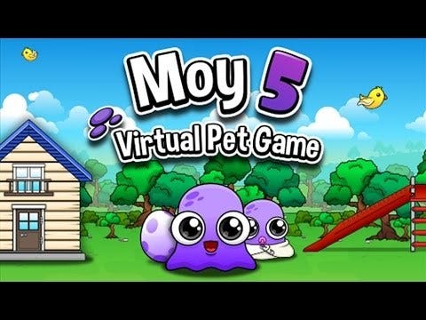 Moy 7 Virtual Pet Gamer Ao Vivo 