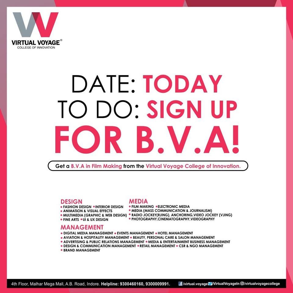 B.V.A (Bachelor of Visual Arts) in CG Film Making (Animation and Visual