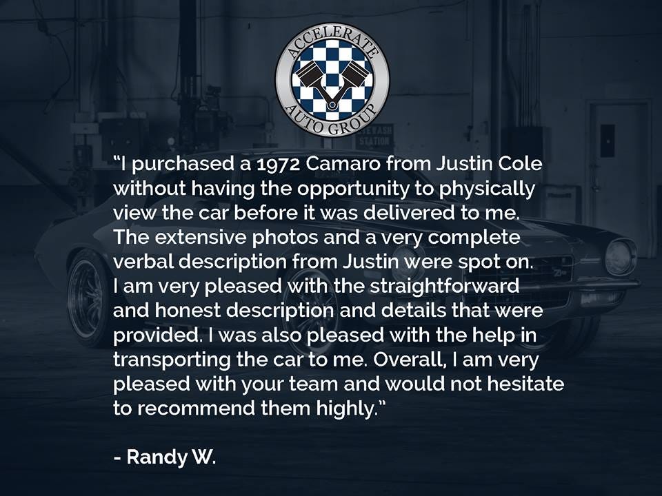 ACCELERATE AUTO GROUP. Our goal wasn’t to open a traditional… by