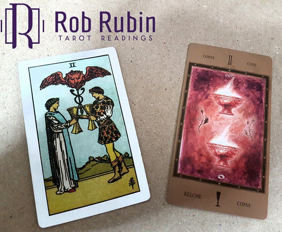 Descriptive vs Intuitive Tarot Decks by Rob Rubin Readings Medium