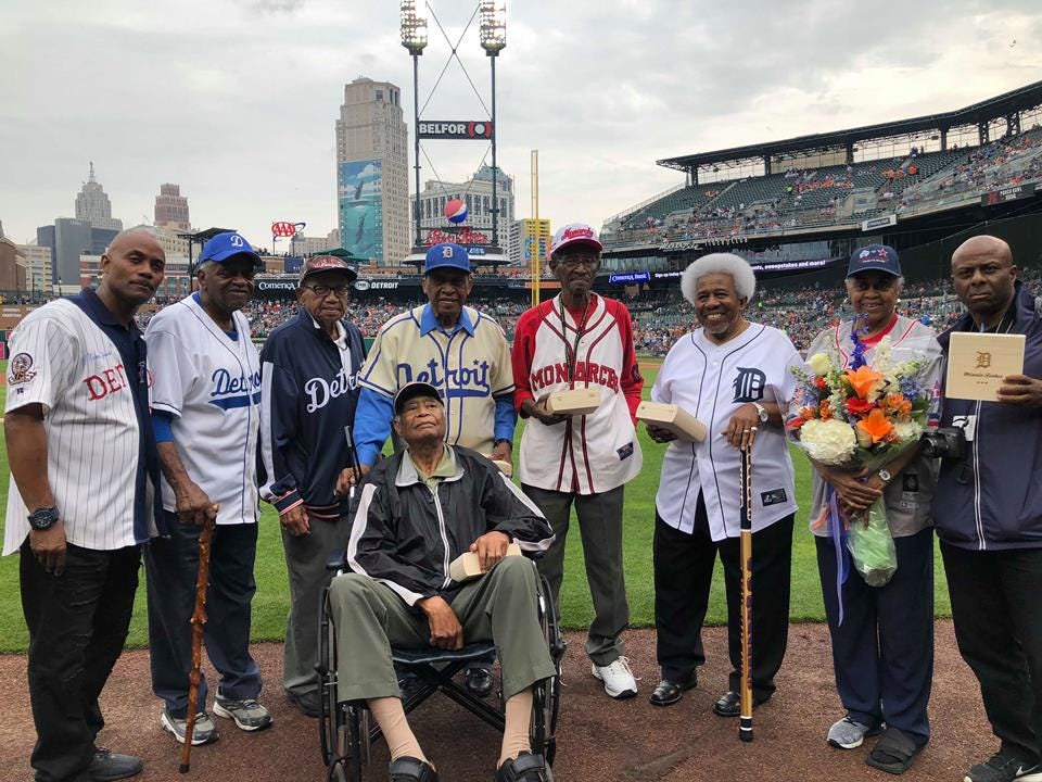 Detroit Tigers - Minnie Forbes owned the Detroit Stars