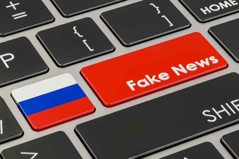 The russian spread of disinformation by jack carrier si 410 ethics