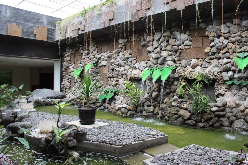 Aplikasi Batu Alam Pada Dinding Rumah, Batu Alam Relief Dan Taman, WA