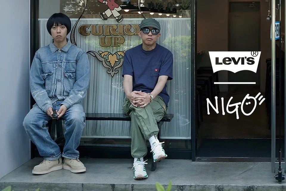 Streetwear Icon Nigo Reimagines Vintage Levi's 501 Jeans