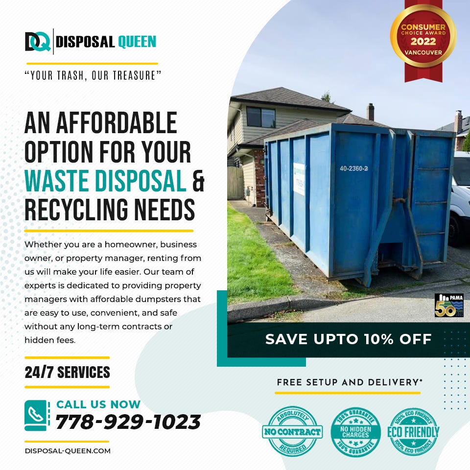 An Affordable Option For Your Waste Disposal & Recycling Needs