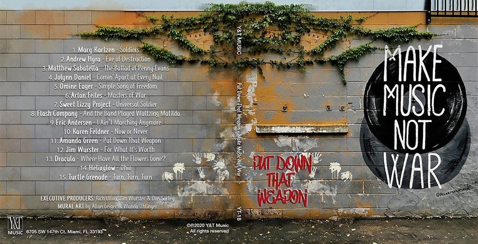 Put Down That Weapon: New CD Aims Make Music Not War | by Sandra Hale Schulman | Medium