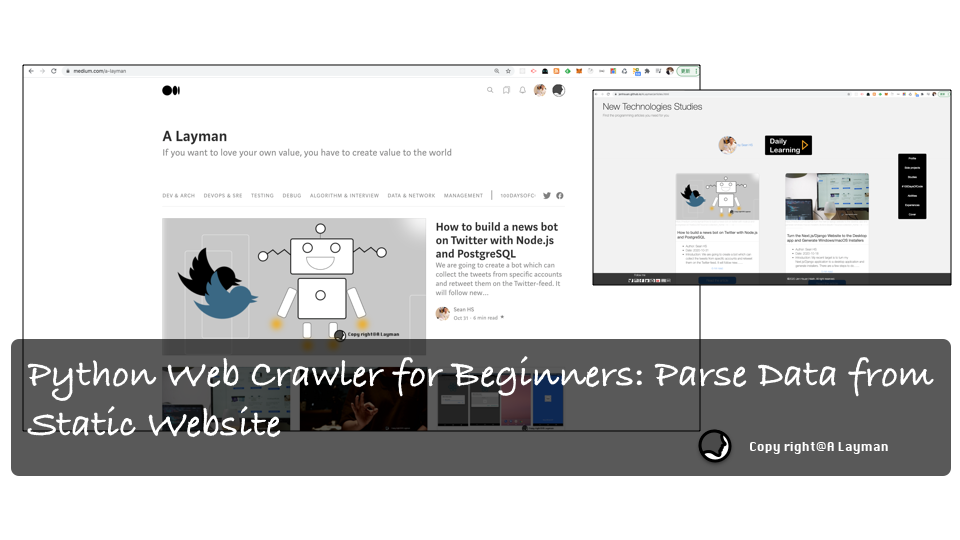 Python Web Crawler for Beginners: Parse Data from the Static Website ...