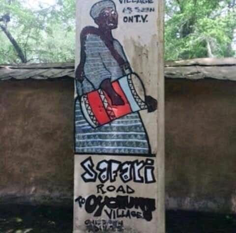 Graffiti yoruba hi-res stock photography and images - Alamy