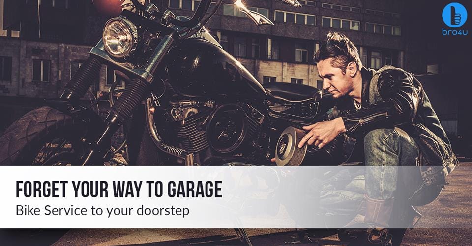 Doorstep Bike repair and service in Hyderabad by Karthik Raju