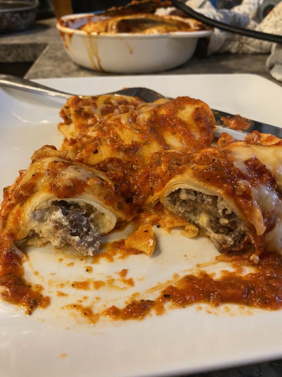 Traditional Italian Manicotti with Ricotta, Fontina, and Italian Sausage. |  by Arpad Nagy | Kitchen Tales | Medium