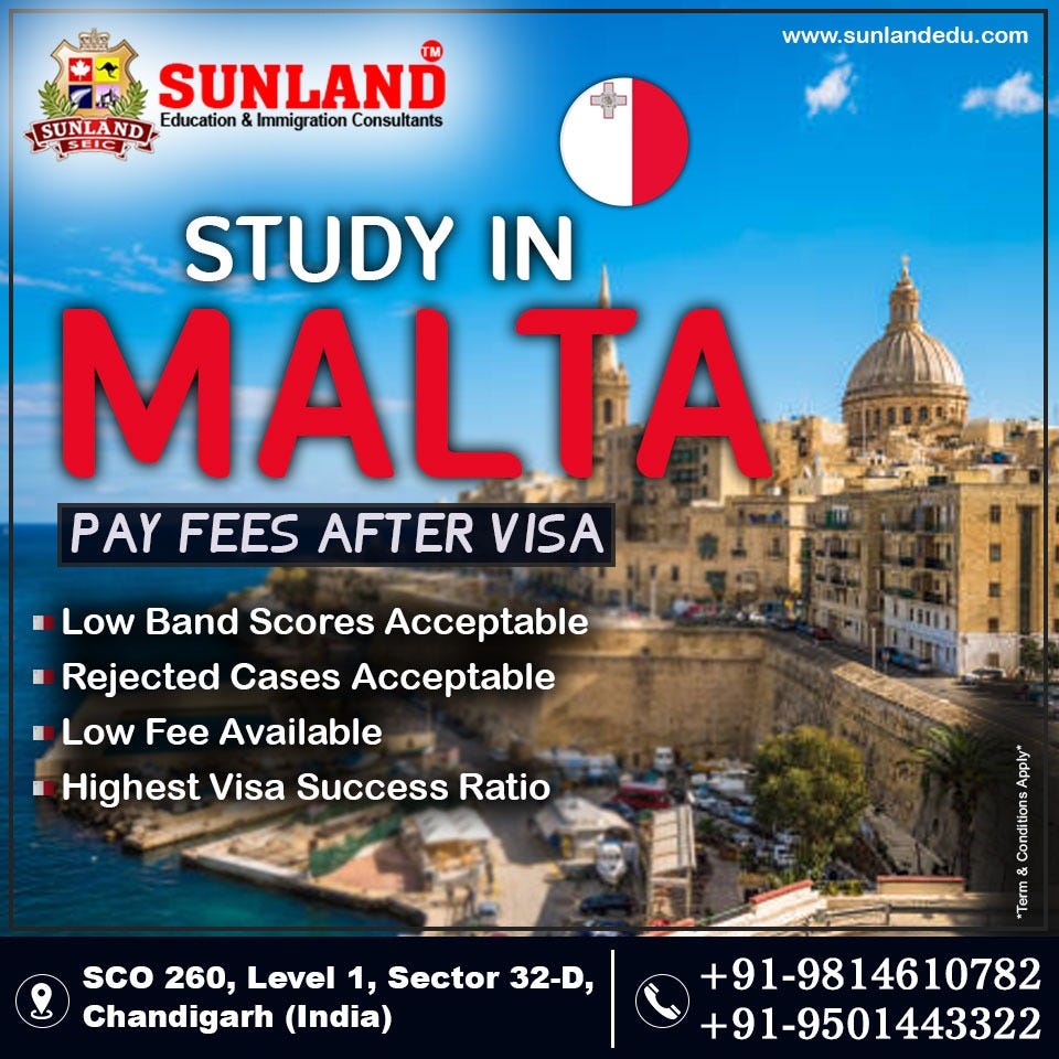 Study in Malta. Study in Malta (Schenzen Europe) by Sunland Education