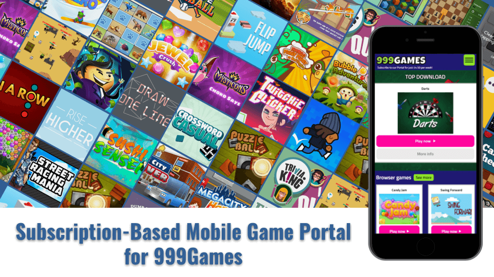 Subscription-Based Mobile Game Portal