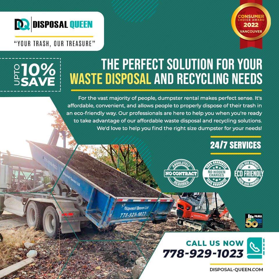 The Perfect Solution For Your Waste Disposal And Recycling Needs