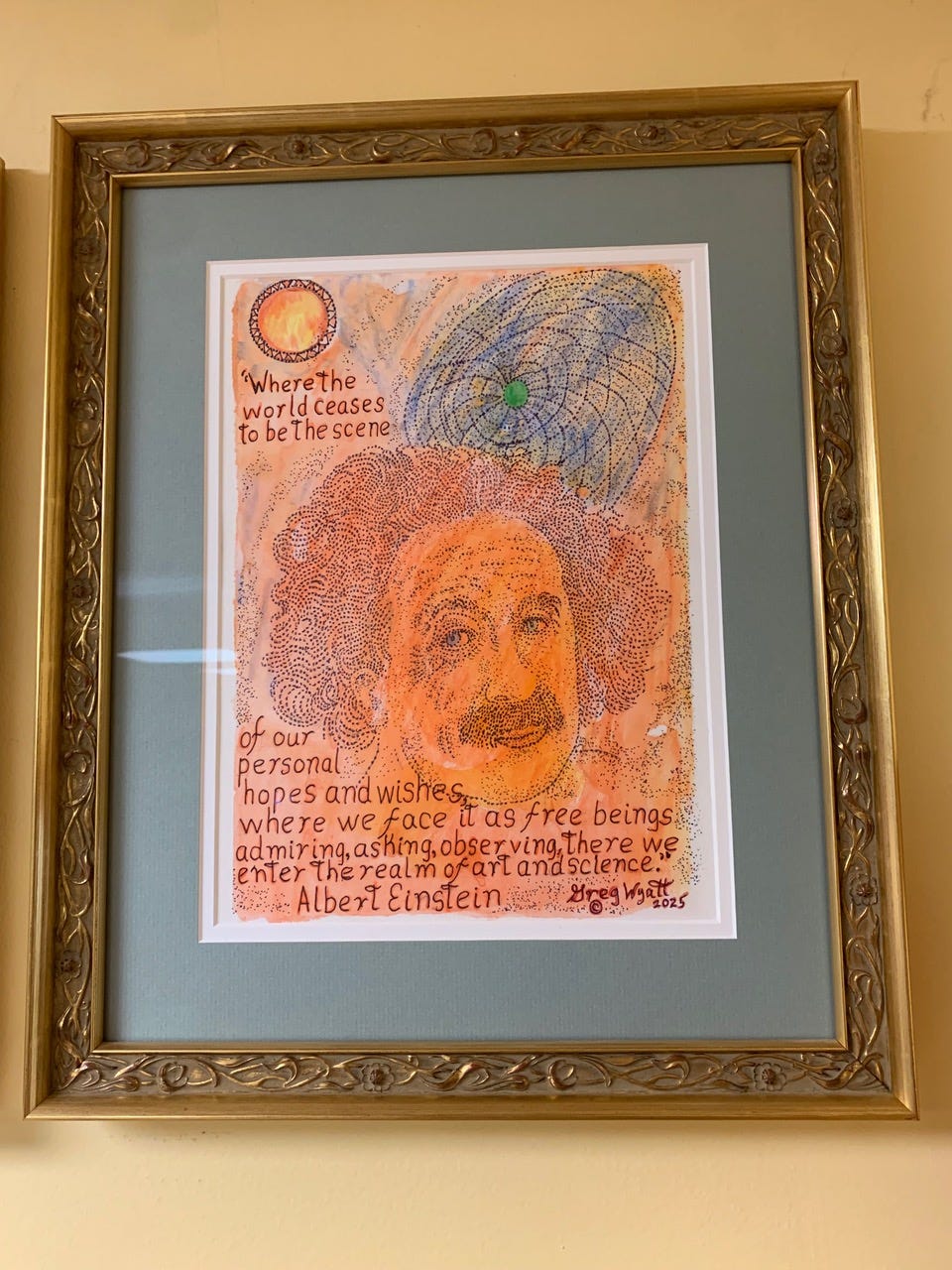 Cosmic Generosity in Stippled Watercolors  by Avi Loeb  Oct, 2025  Medium