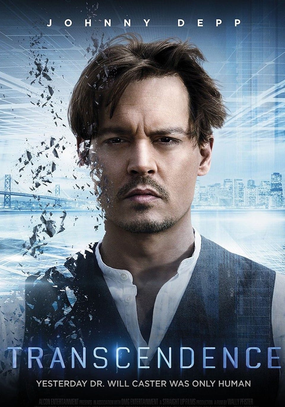 Transcendence movie review. Yesterday Dr. Will Caster was only