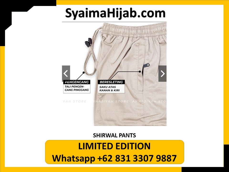 LIMITED EDITION!!! Shirwal Pants, Whatsapp +62 831 3307 9887, www ...