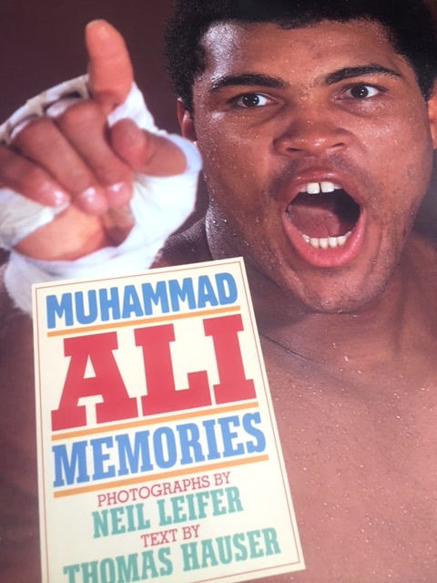 Ali Muhammad Neil Leifer Memories Boxing Book Thomas & Hauser