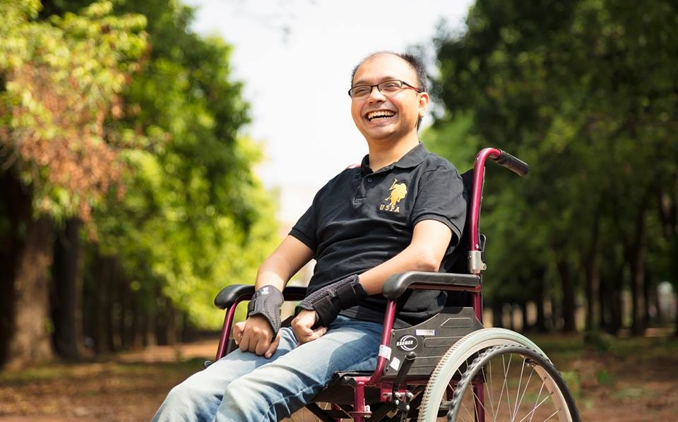 Success Story Of A Person Who Was Called As A Vegetable When He Was Born With Disability by P