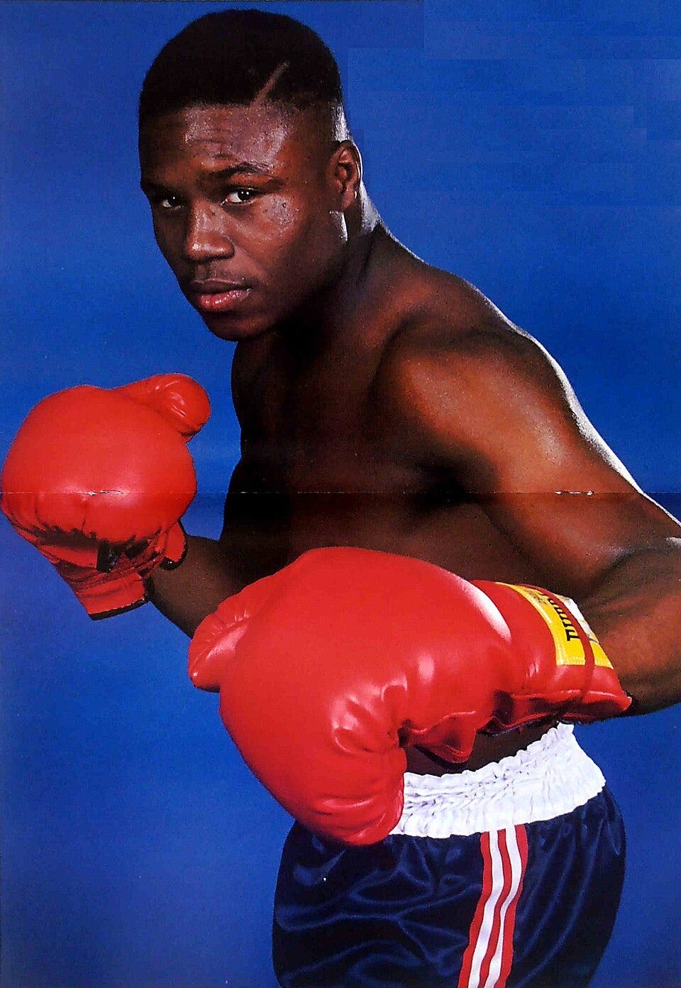 Meldrick Taylor, one of the fastest boxers ever