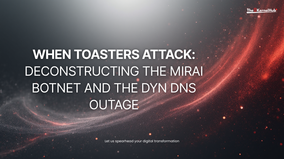 When Toasters Attack: Deconstructing the Mirai Botnet and the Dyn DNS Outage