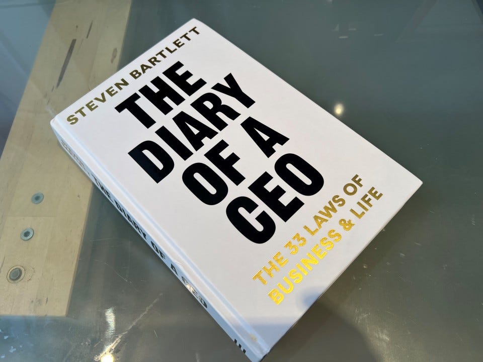 Diary of a CEO — Overview and Impressions by David Yam Medium