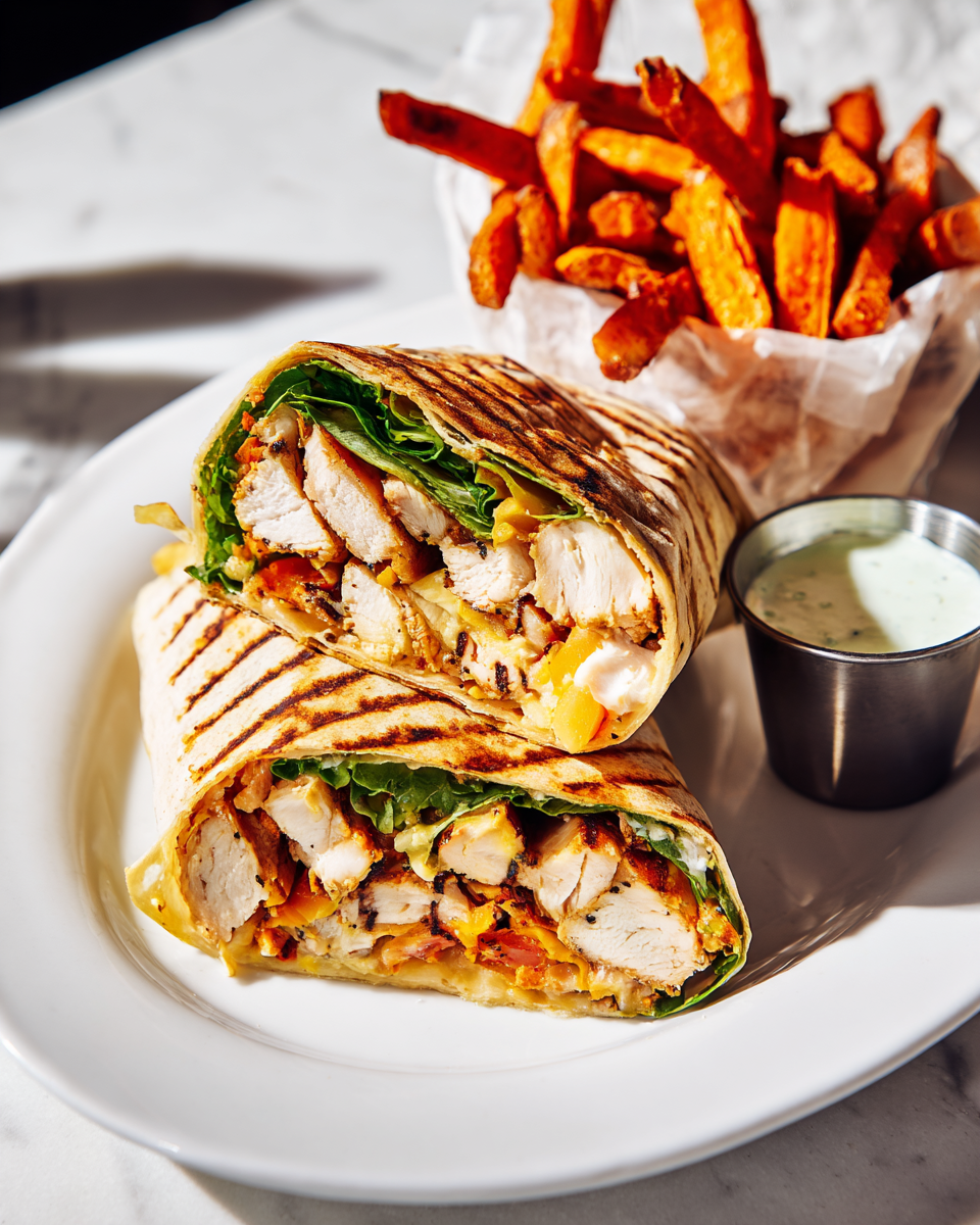 Wendy’s Grilled Chicken Wrap Copycat — Juicy & Healthy Lunch