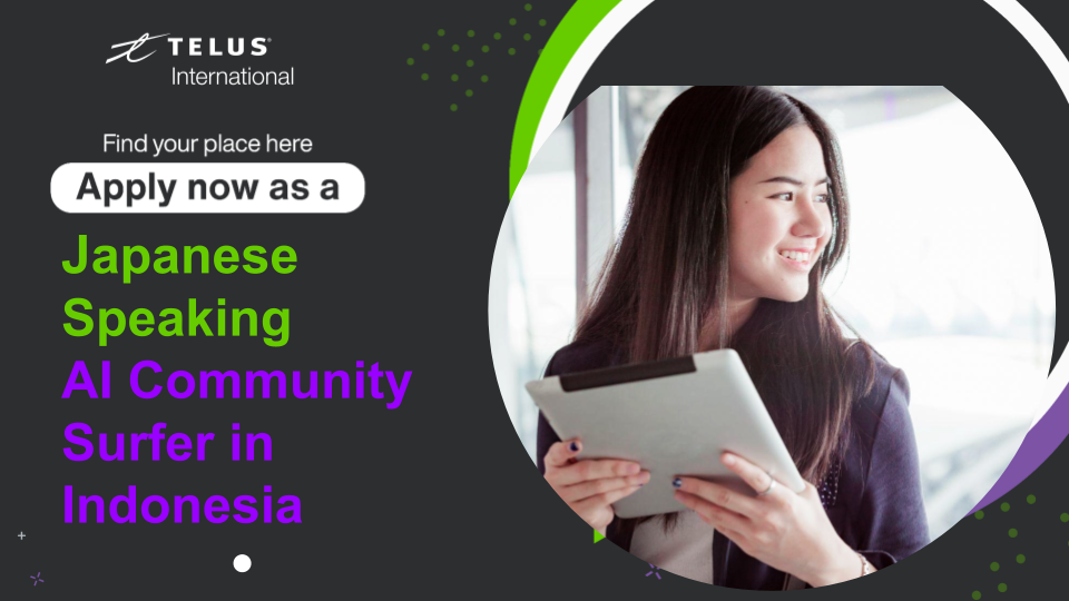 HIRING AI Community Surfer Japanese Speaker in Indonesia by Mark
