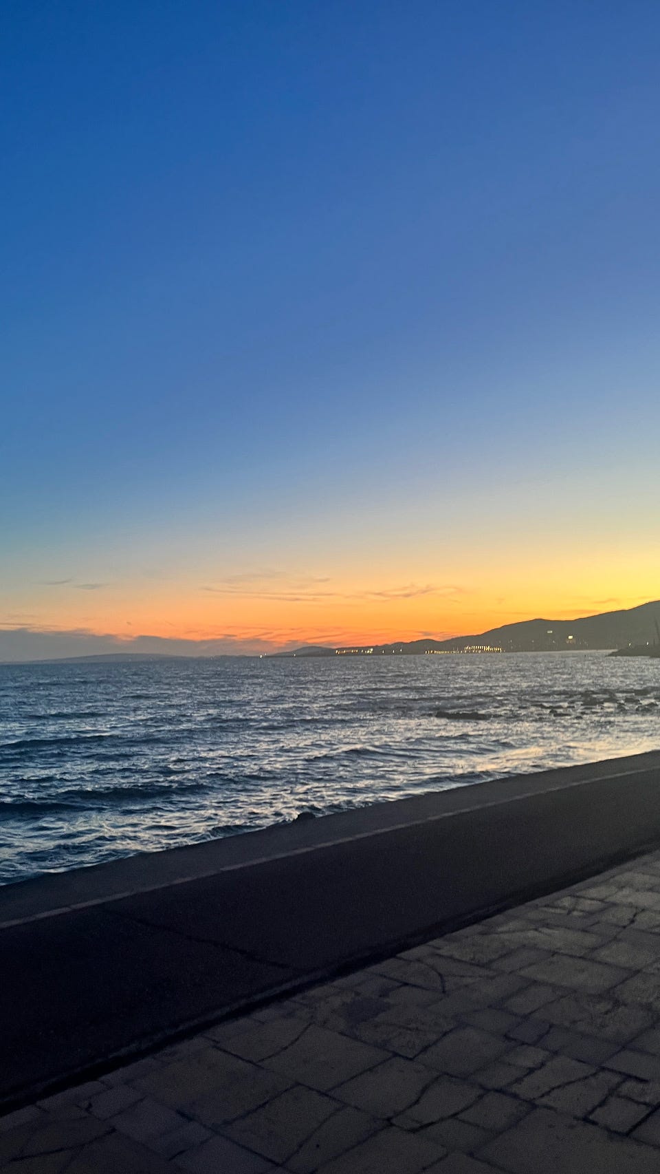 Spending moments by the water