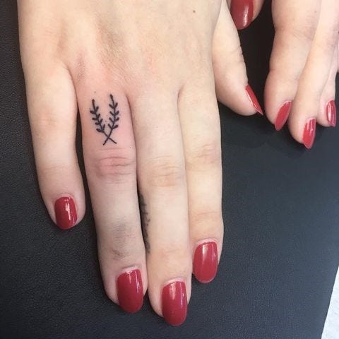 Small Simple Hand Tattoos