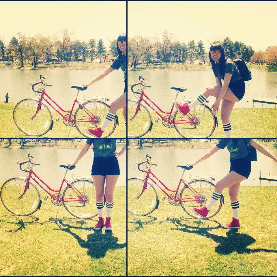 A Tribute to my Adventures with a 1982/Vintage Schwinn Deluxe Varsity Bike  | by Amber Taniuchi | Medium
