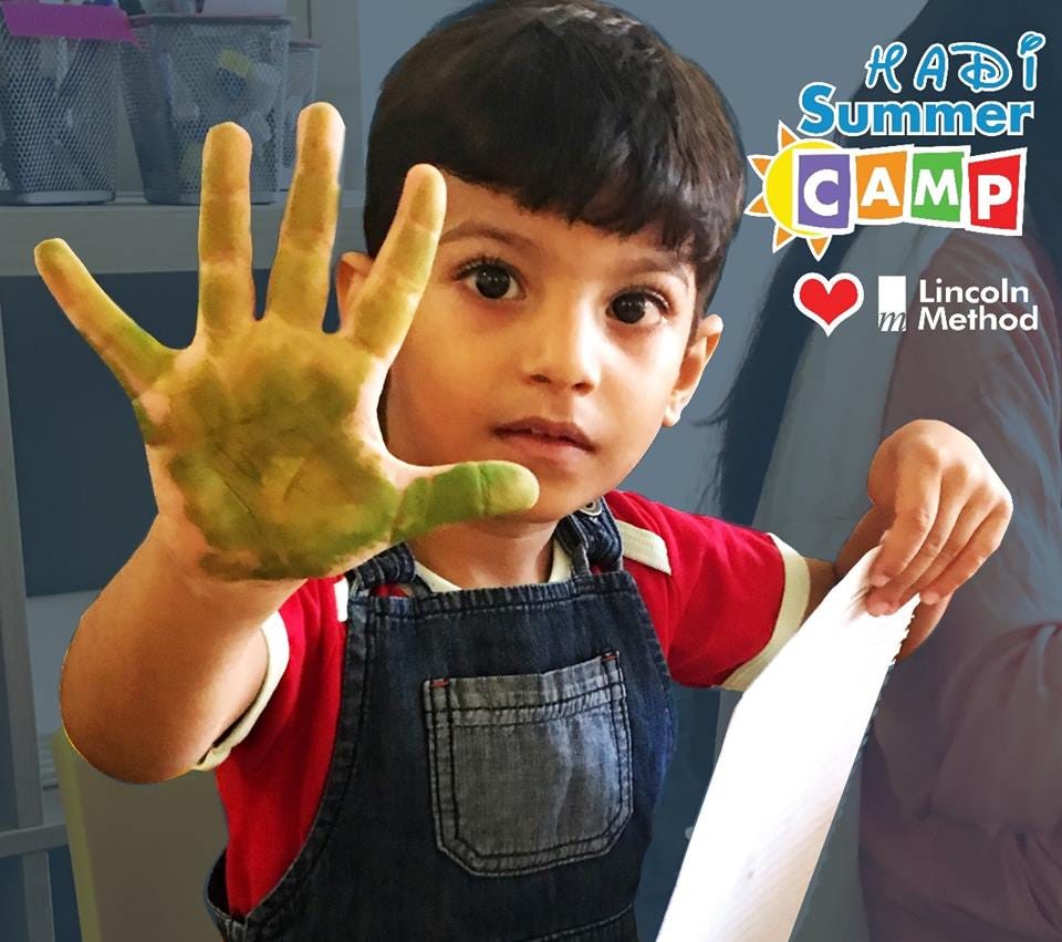 Learning made fun at the Nursery Summer Boot Camp!