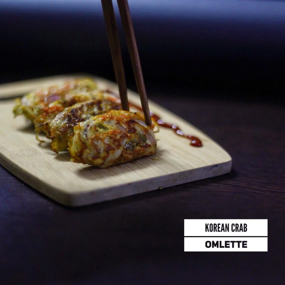 Korean Crab Jeon.. This is an amazingly delicious omelette… by Paper