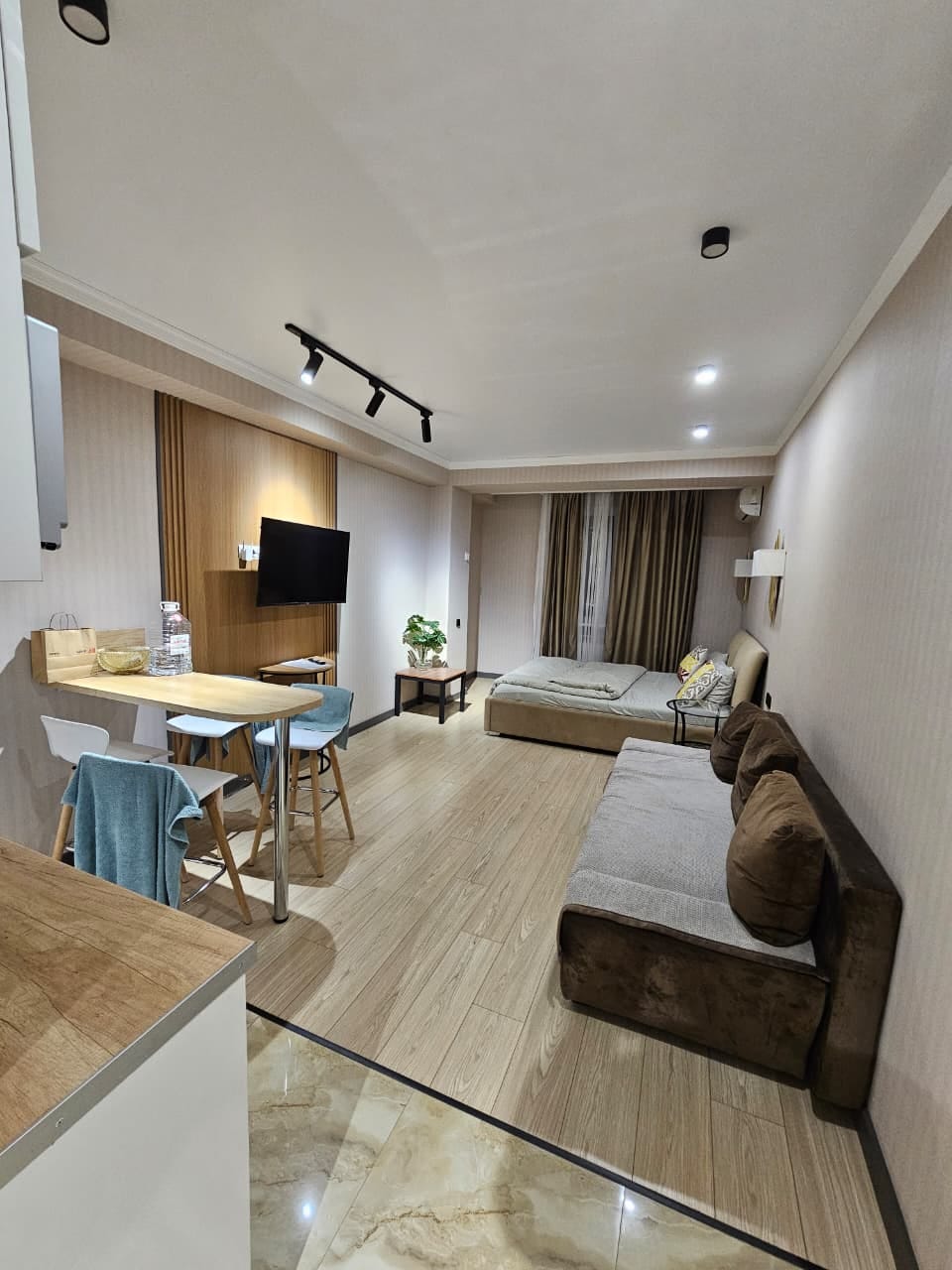 Our home in Almaty for the next nine days.
