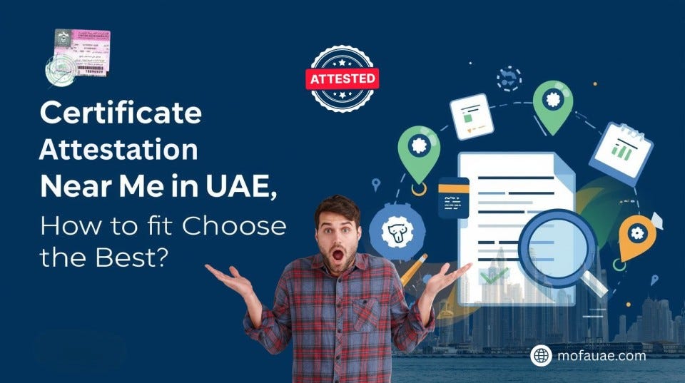 Certificate Attestation Near Me in UAECertificate Attestation Near Me in UAE, How to Choose the…
