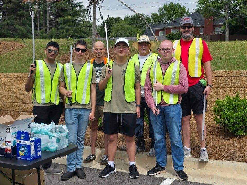 AFJROTC at the Madison Citywide Cleanup