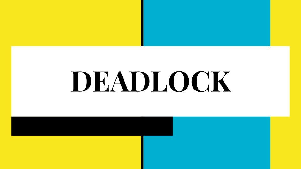Beginner’s guide to Deadlock and its Handling Mechanisms | by Chaitanya ...
