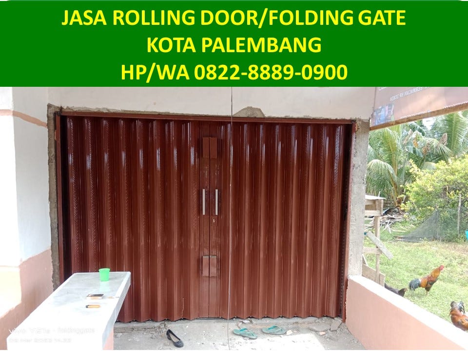 Jasa Folding Gate Palembang hub HP/WA 082288890900 Taryono